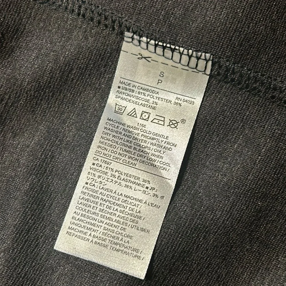 Banana Republic Work Cardigan Jacket Business Chevron Gray Women’s small